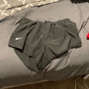 charcoal nike shorts
